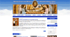 Desktop Screenshot of franciscanasnatividad.com